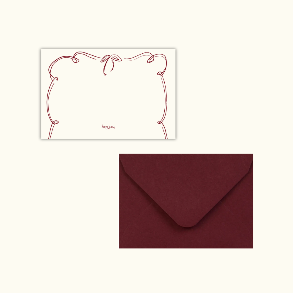 Handwritten Card with Envelope