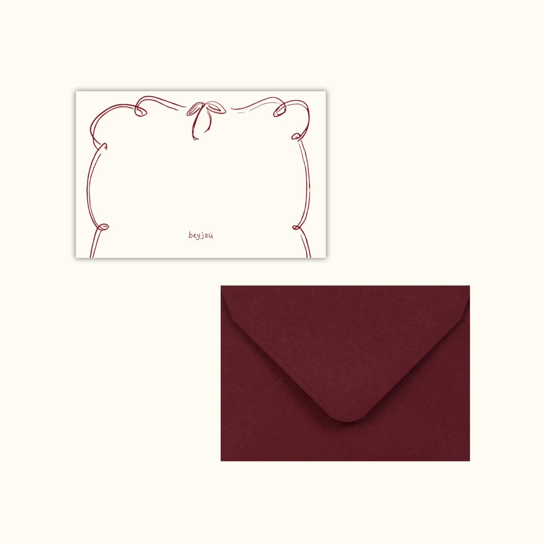 Handwritten Card with Envelope